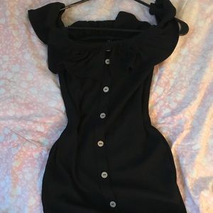 Off the shoulder dress